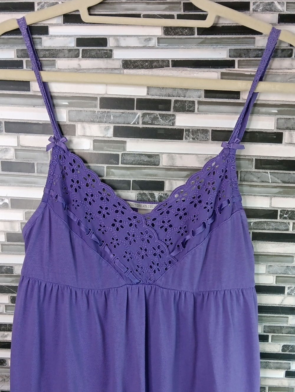 Victoria's Secret Purple Babydoll XS/TP/XP Camisole Y2k Loungewear - Picture 10 of 11